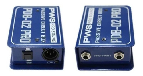 Direct Box Pws Pdb02  Guitarra Contra Baixo Tipo Imp2 Dbx