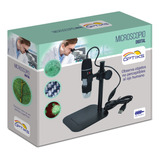 Microscopio Digital Electronico Usb Calidad Optiks Educativo Color Negro