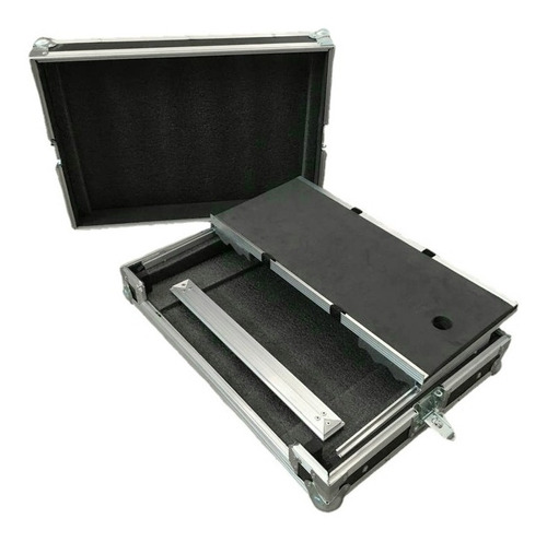 Flight Case Para Numark N4 C/ Plataforma Deslizante Notebook