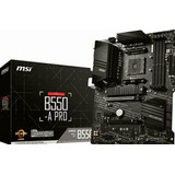 Msi B550-a Pro Proseries Motherboard (amd Am4, Ddr4, Pcie