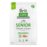 Brit Care Dog Senior Chicken Insect 3kg. Np
