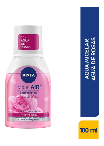 Agua Micelar Nivea Agua De Rosas X 100ml