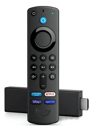 Fire Tv Stick 4k Controle Remoto Por Voz Com Alexa - 3ª Ger