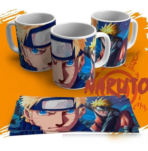 Plantillas Sublimación Tazas Naruto Vol.3