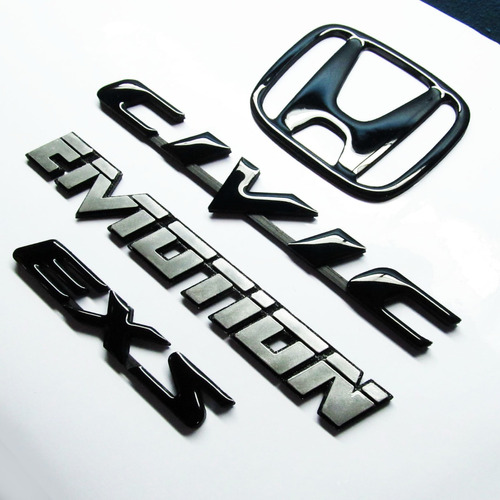 Emblemas Honda Civic Emotion Maleta Exs Pega 3m Foto 3