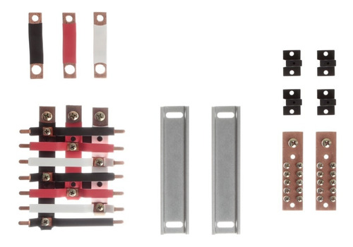 Kit Barramento Isolado Trifásico 150a P/14 Circuitos