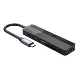 Dock Station Usb-c Hdmi + Tf - 6 Em 1 - Orico - Preto