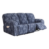 Funda Para Sofá Reclinable, 4-6-8 Piezas De Sillón Reclinabl