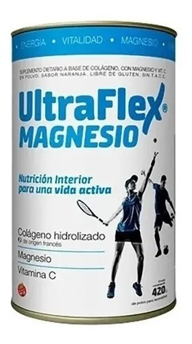 Ultraflex Magnesio Colágeno Hidrolizado P/articulaciones X 1