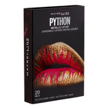 Kit Efecto Metálico Lip Python Edición Limitada Maybelline Acabado - Color 20 Wild