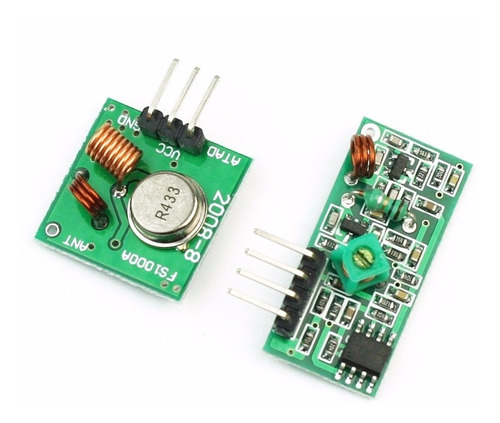 Kit Modulo Rf Emisor Y Receptor 433mhz 433 Mhz Arduino