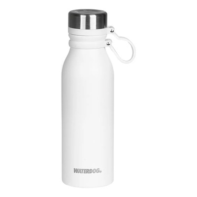 Botella Termica Waterdog Buho 600ml Frio\u002Fcalor Acero Inox Color Blanco | Mismo precio en cuotas
