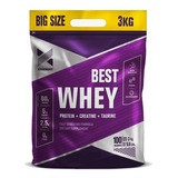 Whey Proteina Xtrenght Best 3kg Bolsa Big Size - 100 Scoops