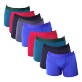 Cueca Box Masculina Microfibra Cuecas Boxer Kit Cuecas C/ 10