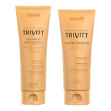 Kit Shampoo E Condicionador Trivitt Itallian Hairtech