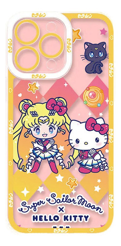 Funda Sanrio Hello Kitty Kuromi Para iPhone 15, 14, 13, 12,