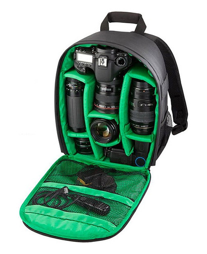 Morral Dslr Para Camara Nikon Canon Sony Bolso Impermeable