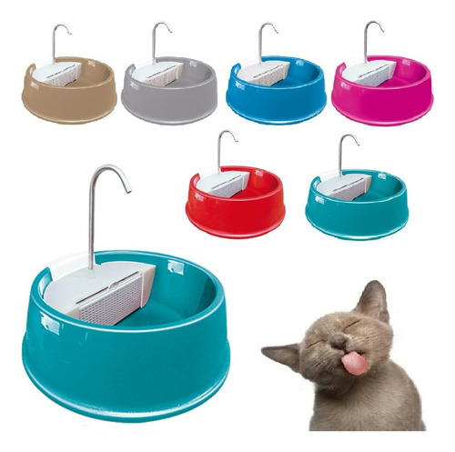 Bebedouro Para Cachorros E Gatos Fonte Com Água Corrente Joy Cor Verde