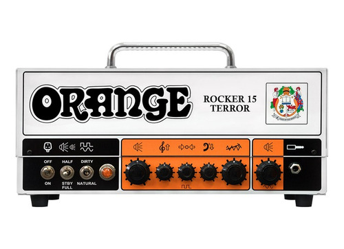 Amplificador Cabezal Valvular Orange Rocker 15 Terror