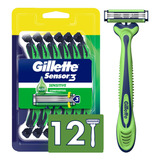 Gillette Sensor3 Sensitive Maquinilla De Afeitar Desechable 