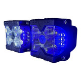 Faros Duallys Led Strobo Azul Luz Principal Blanca Tipo Baja