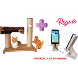 Rascador Premium Con Plataforma Para Gato Grande