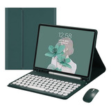 Funda C/teclado Yeehi Para iPad Mini 6g 2021 8.3 Darkgreen