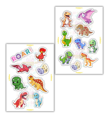 Sticker Imprimibles Dinosaurios Pdf