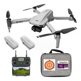 Drone Kf102 6k 2cameras 25min 5g 2eixos +case 2 Bat S/juros