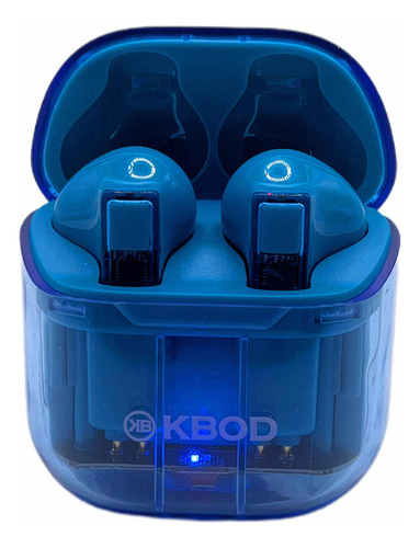 Audífonos Inalámbricos Bluetooth Kbod Azul Kb-tws-c10