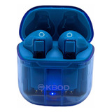 Audífonos Inalámbricos Bluetooth Kbod Azul Kb-tws-c10