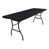 Mesa Plegable Jardin Pro 180cm Negra Kushiro