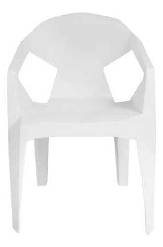 Cadeira Poltrona Branca Diamond 3d Multiuso Diamante Lazer