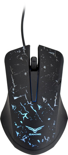 Naceb Tecnología Teclado De Computadora Y Mouse Na-633 Kit Gamer Con Puerto Usb Cable 1,5 M Color Negro Con Decoración E Iluminación Led 5v