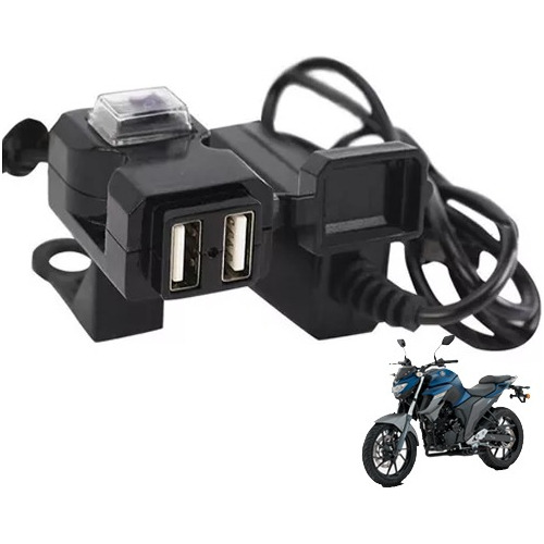 Cargador Usb Doble Impermeable  Motos Top Cartagena 