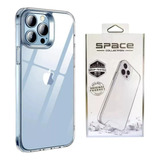 Capa Space Clear Para iPhone 15 15 Plus 15 Pro 15 Pro Max