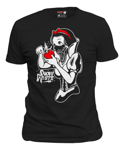 Playera Blanca Nieves Molotov &0026tv