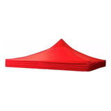 Lona Carpa 3m X 3m Rojo