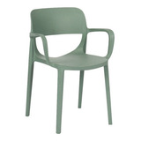 Silla Smile Con Apoyabrazos Comedor/jardin Apilables Baires4