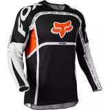 Jersey Fox 360 Dvide Negro/naranjo Mx / Mtb