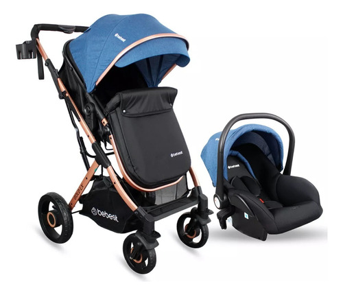 Coche Bebé Moises Travel System Gold Lx Bebesit