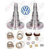 Kit 2 Mazas Traseras (arbolito) + Baleros Vw Caribe Atlantic