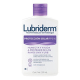 Crema Corporal Lubriderm protección Solar Uv 15 200 Ml Fragancia N/a Tipo De Envase Envase