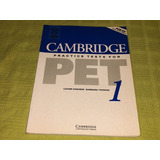 Practice Tests For Pet 1 - Cambridge