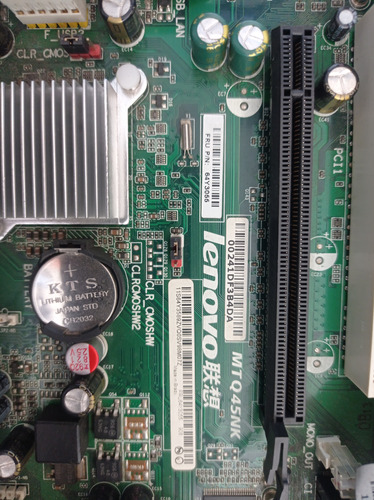 Placa Mãe Lenovo Mtq45nk + Quad Core  E8400 Funcionando 