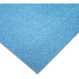  Fomi Foami Escarchado Azul Claro Pliego - 100x70cm