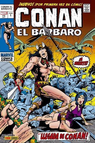 Marvel Gold Omnibus Conan El Barbaro La Llegada De Conan ...