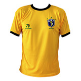  Camiseta Brasil 1982 Socrates - Zico Titular Retro