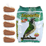 Kit 1 Saporito Mix 5kg + Raíz Para Ninho 500g