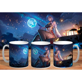 Taza - Tazón De Ceramica Sublimada Genshin Impact: Ganyu